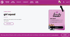 Desktop Screenshot of en.essence-beautyfriends.eu
