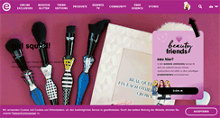 Desktop Screenshot of de.essence-beautyfriends.eu